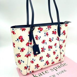 Kate Spade Cara Garden Toss Tote Bag